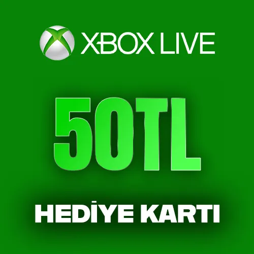 Xbox Live 50 TL Hediye Kartı